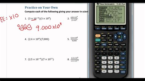 Scientific Notation Calculator.